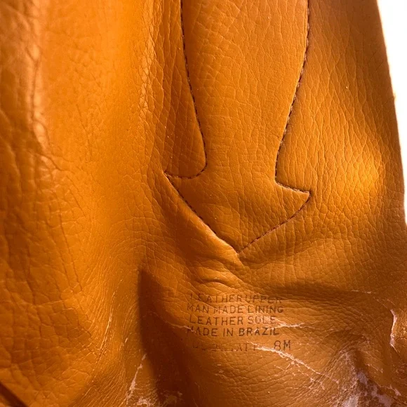 Flashy Gold and Brown Western Boots - Picture 6 of 6